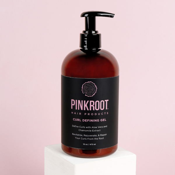 Curl Gel: Define & Style with Aloe Vera & Chamomile – Pink Root Products